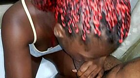 Latina pornstar gives fast blowjob on big black cock then wants hardcore fucking