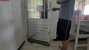 Neighbor sends stepdaughter for eggs regularly