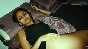 Amiga stays over and cheats with big cock cumshot?