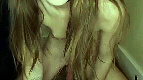 Petite Beauty with Tight Pussy Slams K9 Dildo Deep Inside!