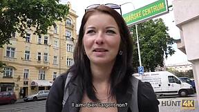 hey, need cash? this czech slut bangs for money outdoors!