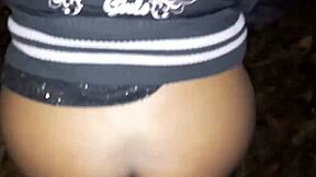 Teen Prostitute Takes Monster Cock In Her Big Ass At Night! Gets Creampie.