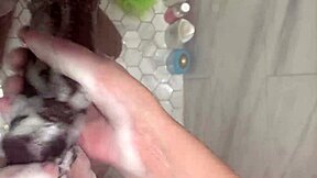 Curious Teen Cleans Stepbrother's Monster Cock to Double Finish