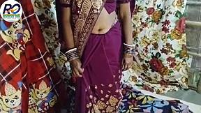 Bhabhi strips blouse for brother-in-law to bang her pussy