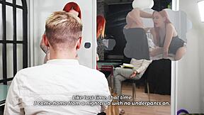 I made him watch my pussy get destroyed