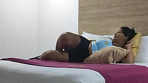 Step-Aunt Deepthroats And Licks Ass Bent Over Like A Whore For Salary!