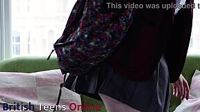 Hot British Alt College Student Plays With Her Pussy Until She Cums