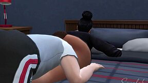 two mistresses use toys to submit young boyfriend in femdom session 😈