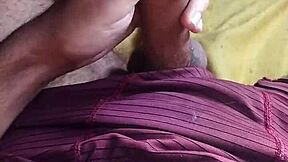 She's masturbating and talking dirty, moaning for her slut!