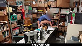 Shane Blai Caught Stealing Numerous Times - Pervcop Punishes Hard