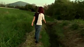 Morrita Screwing in the Hills, Feeling Wild with Neighbors Watching