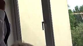 submissive uk blonde dominated hard by rough dude