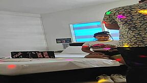 Mature whore cheats on husband with her young 18+ step-nephew for some wild rimjob action.