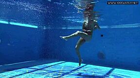 is mary kalisy nude in the pool? show me her tits!