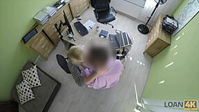 Loan4k Horny Agent Knows What Should You Do To Get Loan