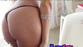 platinum blonde teen 18+ diva alissa arden reveals her massive natural boobs in striptease lingerie.