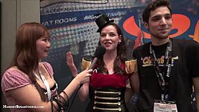 Fionnaandjimmy Show Big Tits on Chaturbate at AE Expo