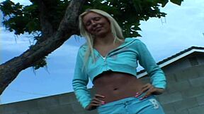 Jayden Simone, the shaved beauty, auditions with blowjob and interracial fuck for porn stardom