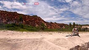 Wild beach sex in Paraiba with Alemaohub!