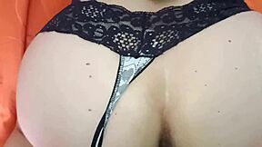 Offering Cash to Exhibitionist Maid for Full Creampie Action