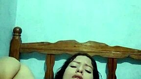 I’m in the bedroom masturbating until I cum hard. Solo Latina action!