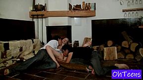 Three Studs Enjoy Teen 18+ Trio in Czech Village