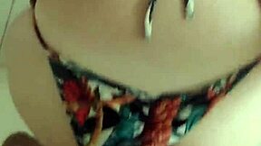 The athletic redhead with a big ass experiences her first public outdoor fuck, screaming in pleasure amidst the fitness enthusiasts.