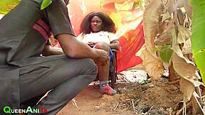 Oh, the herbal lady gets bent over for doggystyle and cum!