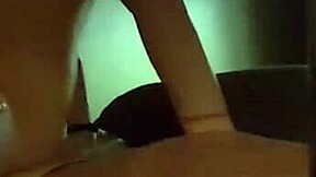 MANDY RIDES OLD MAN'S COCK IN PETITE ANAL FUCKING