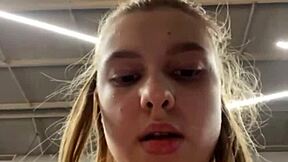 Teen Trains and Gets Fucked in Gym