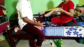 Indian teacher fucked hard by master.