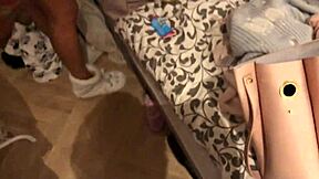 Braless College Girls Flaunt Tight Pussy at Sexy House Party.