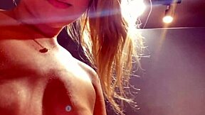 First time anal in public! So horny!