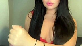 teen british exchange student does solo masturbation on webcam