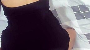 Latina girlfriend cheats with doggystyle sex, her wet pussy bent over.