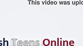 This student's memory fades as her tight slit gets teased with toys