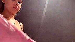 First time anal in public! So horny!