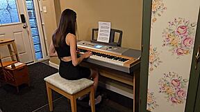 i fucked my tight piano student doggystyle