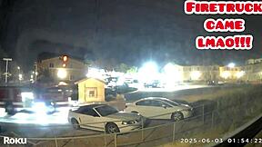 Caught Fucking Petite Ebony Outside With Big Black Cock