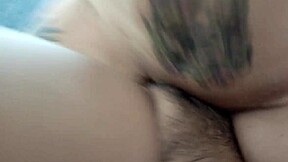 kinky stepmom catches stepdaughter painting and dives into her pussy