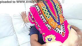 Why is the hot stepmom cheating with her stepson in the bathroom?