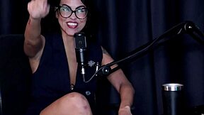 Domination with toys in lingerie outdoors!