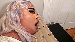 Kally XO breaks out with big black cock!