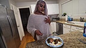 Kally XO breaks out with big black cock!