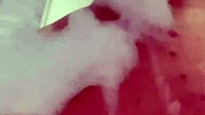 Horny British slut toys herself in shower... so hot! 🔥