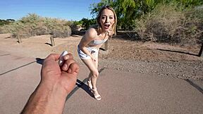 Blonde teen's wet cunt sounds amazing during intense orgasms with vibrator