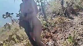 My stepniece was so horny we had to stop and fuck hard