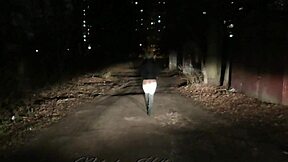 autumn's naked walk exposes her cute ass