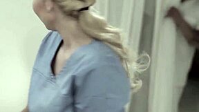 Teen tricked by masseuse into banging with creepy husband.