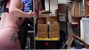 dirty shoplifter bangs officer to dodge jail time